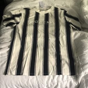 Off white and black guess shirt